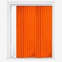 Kayra Decor Vertical Blinds for Windows, Sliding Door, Blinds/Curtains and Shades for Home Furnishing (Customized Size, Orange)