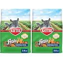Kaytee Fiesta Chinchilla Food,Nutritious and Fun Blend,Supports Dental Health and Digestion,2.5 pounds,(Pack of 2)