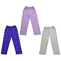 KAYU™ Kid's Boy's and Girl's Printed Cotton Regular Fit/Track Pant |Pyjama [Pack of 3]