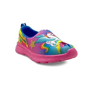 kazarmax kids boys and girls loafers  slip-on sneakers  breathable  lightweight  easy slip-on  printed sneaker shoes