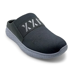 kazarmax premium men stride mules  sporty comfort  effortless style  slip-on mule for men