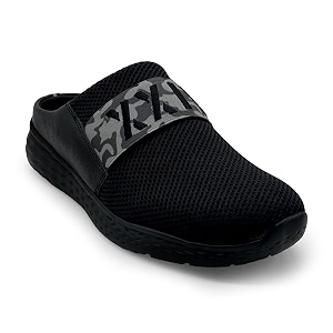 kazarmax premium men stride mules  sporty comfort  effortless style  slip-on mule for men