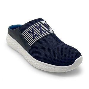 kazarmax premium men stride mules  sporty comfort  effortless style  slip-on mule for men
