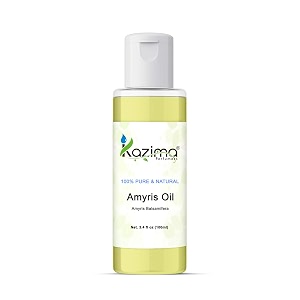 kazima amyris essential oil - 100 pure natural amp undiluted for skin care amp hair care 15ml