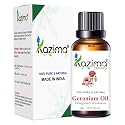KAZIMA Geranium Essential Oil - 100% Pure Natural &amp; Undiluted For Skin care &amp; Hair care (15ml)