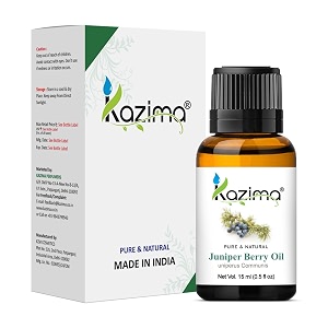 kazima juniper berry essential oil  pure amp natural essential oil for diffuser aromatherapy humidifier skin care hair care face care massage home fragrance amp diy beauty  15 ml