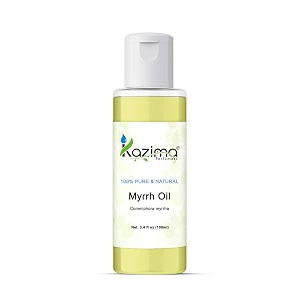 kazima myrrh essential oil - 100 pure natural amp undiluted for skin care amp hair care 30ml