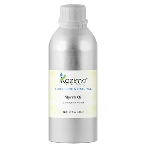 kazima myrrh essential oil - 100 pure natural amp undiluted for skin care amp hair care 30ml