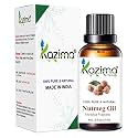 KAZIMA Nutmeg Essential Oil 15ml | Pure &amp; Natural Nutmeg Oil for Hair, Skin &amp; Scalp Care | Aromatherapy, Diffuser, Massage, DIY Blends &amp; Home Fragrance