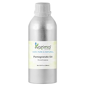 kazima pomegranate essential oil  pure amp natural essential oil for skin hair amp face  aromatherapy diffuser humidifier massage spa home fragrance amp diy beauty  15 ml