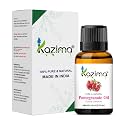 KAZIMA Pomegranate Essential Oil | Pure &amp; Natural Essential Oil for Skin, Hair &amp; Face | Aromatherapy, Diffuser, Humidifier, Massage, Spa, Home Fragrance &amp; DIY Beauty | 15 ml