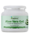 Kazima Pure Natural Aloe Vera Gel (250 Gram ) - Ideal for Skin Treatment, Face, Acne Scars, Hair Treatment