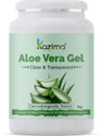 Kazima Pure Natural Raw Aloe Vera Gel ( 1KG ) - Ideal for Skin Care, Face, Acne Scars, Hair Treatment