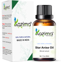 Kazima Star Anise Essential Oil (30ml) Pure Natural Oil (30 ml)