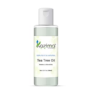 kazima tea tree essential oil natural and therapeutic grade for skin care and hair care 30 ml