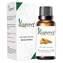 KAZIMA Turmeric Essential Oil - 100% Pure Natural &amp; Undiluted For Skin care &amp; Hair (15 ML)