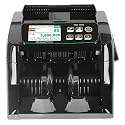 KBC 2000 Currency Counting Machine with LCD Display, UV/MG/IR Detection, Auto Batch Mode, Black