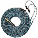 KBEAR ST16 Plus Long Earphone IEM Cable 2M Length 5N OCC Silver-Plated Upgrade Long Headphone Extension Cords for KZ EDX ES4 ZST ZSN ZSR AS10 CCA C10 C16 TRN V80 V90 Blon-03 Earbuds Wired (2PIN 3.5MM)
