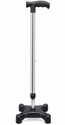 KBG Quad Base Walking Stick with T-Handle