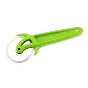 kbs pizza cutter kitchen accessories items green-plastic