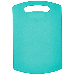 kbs plastic cuttingchopping board - turquoise blue