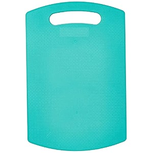 kbs plastic cuttingchopping board - turquoise blue