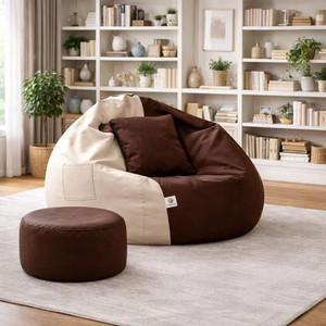 KC FURNISH 4XL Tear Drop Bean Bag