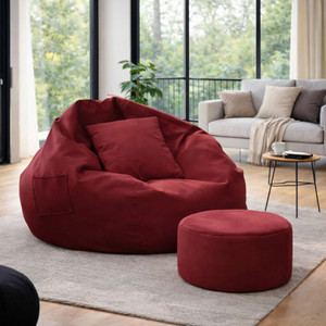 KC FURNISH 4XL Tear Drop Bean Bag