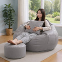 KC FURNISH 4XL Tear Drop Bean Bag
