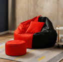 KC FURNISH 4XL Tear Drop Bean Bag
