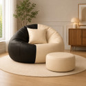 KC FURNISH 4XL Tear Drop Bean Bag