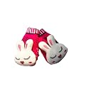 KCR Boy and Girls Warm Woolen Fingerless Multicolor Gloves (1 Pair) (Colour May Vary)