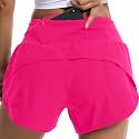 Kcutteyg Running Shorts for Women with Pockets, Yoga Athletic Gym Sports Hiking Workout Shorts 2.5" 4"