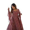 KD Georgette Women39s Anarkali Floral Printed Kurta