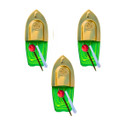 kd and sons 3 pcs steam boat toy ||pop pop boat with free wax candle & dropper