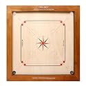 KD Willmax Golden Carrom Board Antique Indoor Board Game Approved By Carrom Federation of India &amp; Maharashtra Carrom Association (Champion, 20mm)
