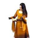 KD Women39s Anarkali Floral Printed Kurta Pent