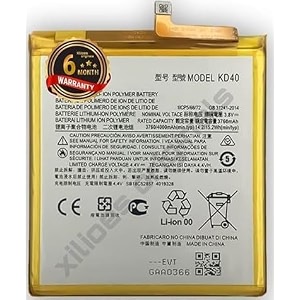 kd40 battery for motorola g8 plus xt2019 xt2019-2 sb18c52857 battery with 6 month warranty mm189