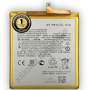 kd40 battery for motorola g8 plus xt2019 xt2019-2 sb18c52857 battery with 1 year warranty mm214