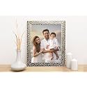 10x10 Inch Golden-White GOL Color flexiable Glass (acrylic) & synthetic wood customized Wall Hanging Modern Photo Frame for Wall Decoration
