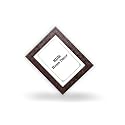 8x8 Inches Flexible Glass &amp; Synthetic Wood Hanging/Table Top High Density Photo Frame for Wall Decoration Box Brown Color