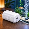 KE-511 Aquarium Air Pump 2W Ultra Silent Fish Tank Air Pump | 3L/Min Single Outlet Oxygen Pump | Includes 2M Air Tube & Air Stone | Aquarium Aerator for Betta, Goldfish & Tropical Fish Tanks