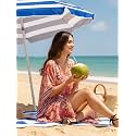 KE KANHA EXPORTS Stylish Kaftan Dress for Women|Beach Wear Dress|Long Maxi Boho Soft|Silky|Premium Feel Fabric Dress|Adjustable Drawstring Tassel|Fits S-M-L