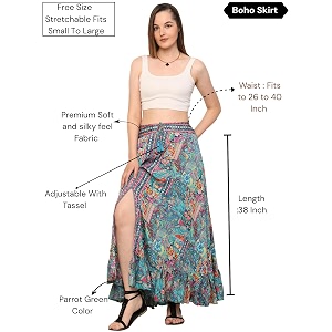 ke kanha exports skirt for woman  women skirts  skirt perfect for beach  summer top  boho  short amp long skirt  stylish lehenga type