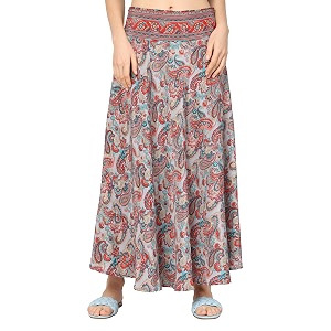 ke kanha exports skirt for woman  women skirts skirt perfect for beach  summer top  boho  short amp long skirt  stylish lehenga type -bluish cyan 735