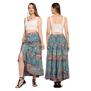 ke kanha exports skirt for woman  women skirts skirt perfect for beach  summer top  boho  short amp long skirt  stylish lehenga type