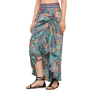 ke kanha exports skirt for woman  women skirts skirt perfect for beach  summer top  boho  short amp long skirt  stylish lehenga type