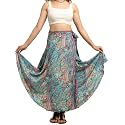 KE Kanha Exports Skirt for Woman &amp; Women Dresses 3 in 1 Convertible Dress for Woman, Wrap Around Long Skirt Halter Maxi Dress for Women Stylish Western Boho Printed