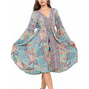 ke kanha exports dressbeach wear dressboho beach styleeasily fits m-lbust 36-38in