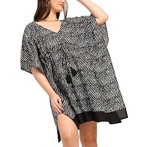 ke kanha exports kaftan dresskafthan dress for womenkaftan kurti for womenbeach wear dress for womenboho beachborder print drawstring tasselprintedeasily fits m to xxlbust32-42in length36in